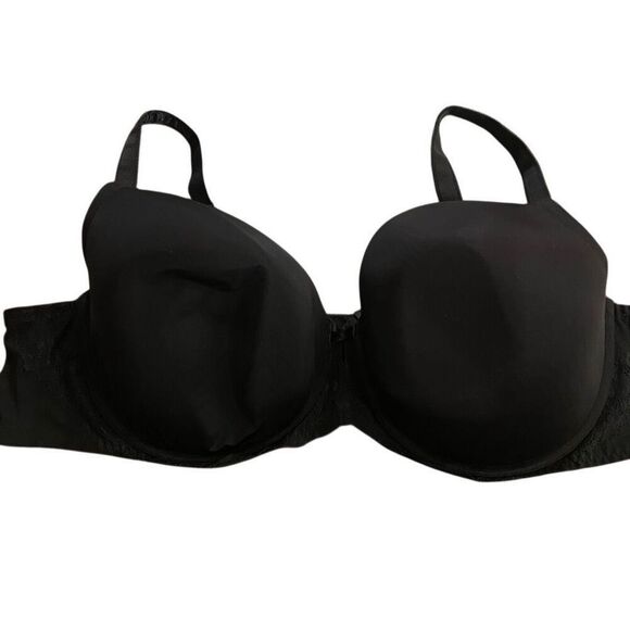 Torrid curve Tshirt bra black size 50C - Picture 1 of 4